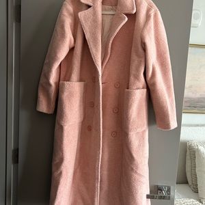Ivy City Co Pink Polly Coat; Size S
